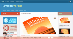 Desktop Screenshot of lavocedelvolturno.com