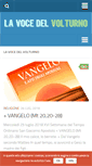Mobile Screenshot of lavocedelvolturno.com